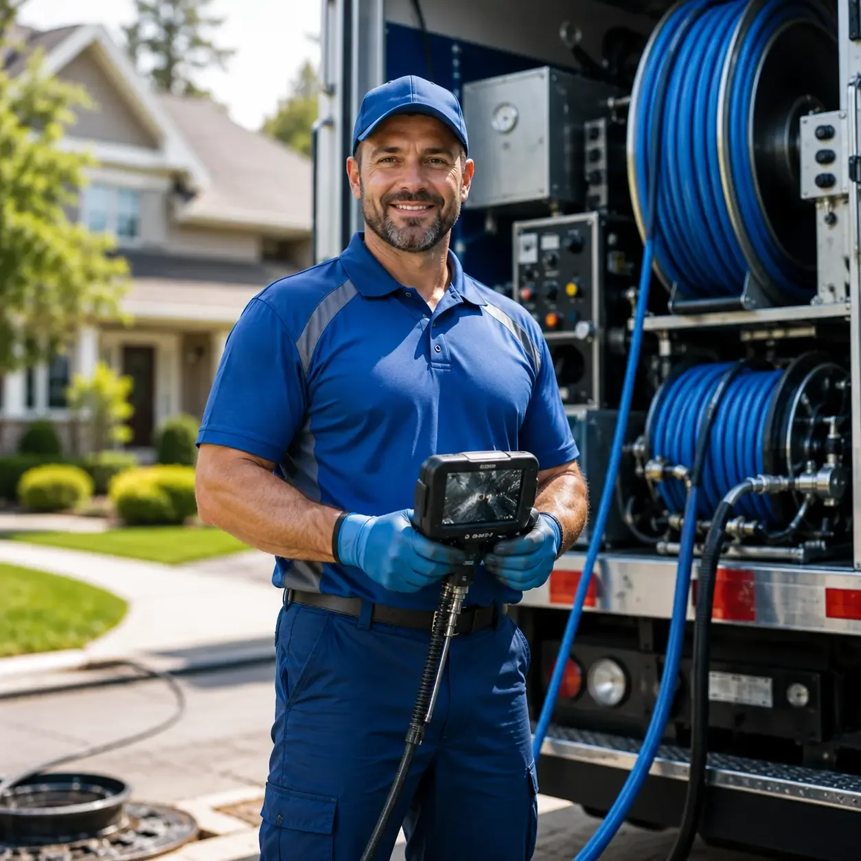 Local outdoor drain cleaning specialists in Hoffmeister, NY